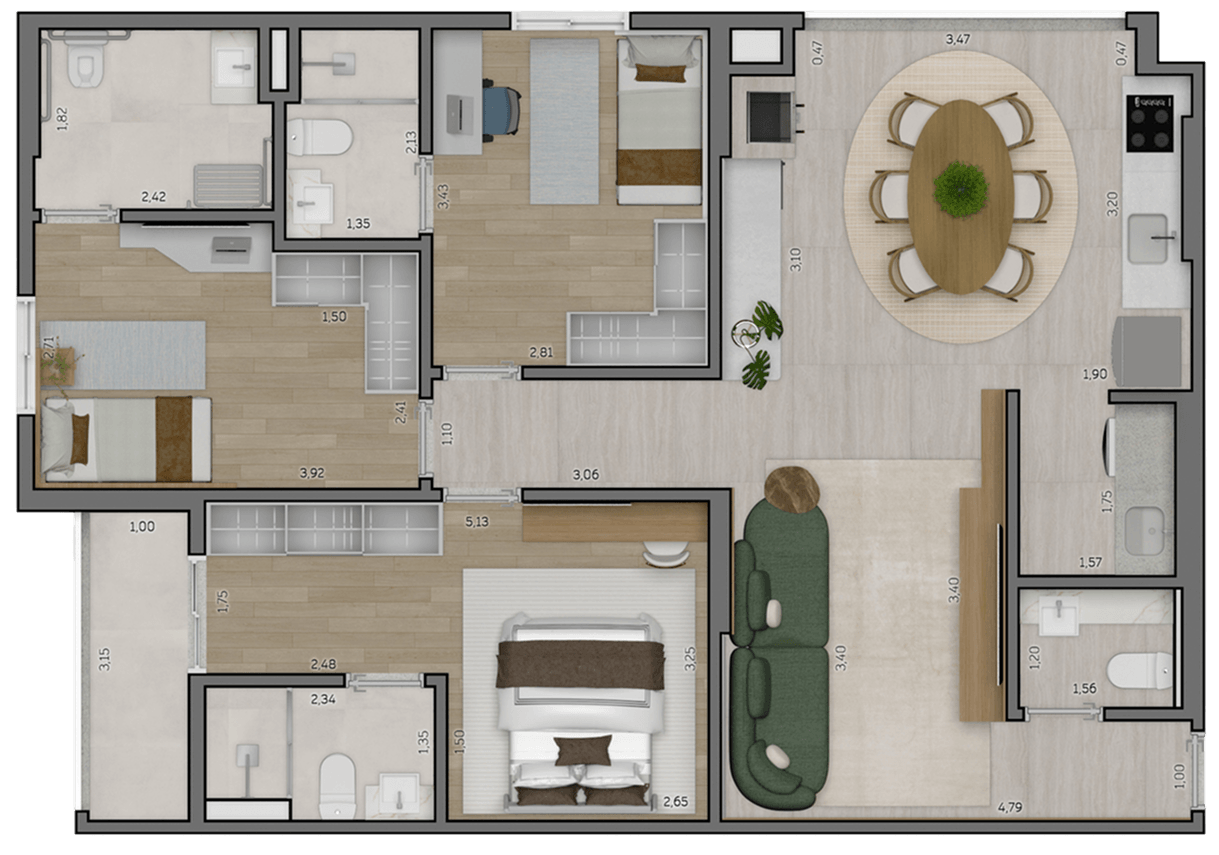 Planta Padrão – 01